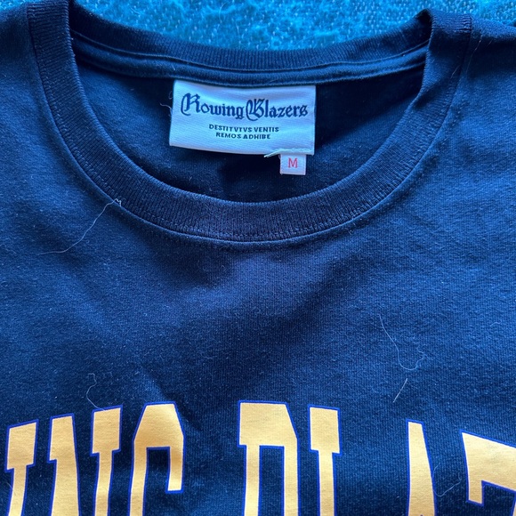 Rowing Blazers unisex cotton tee. Size medium in black - Picture 2 of 3